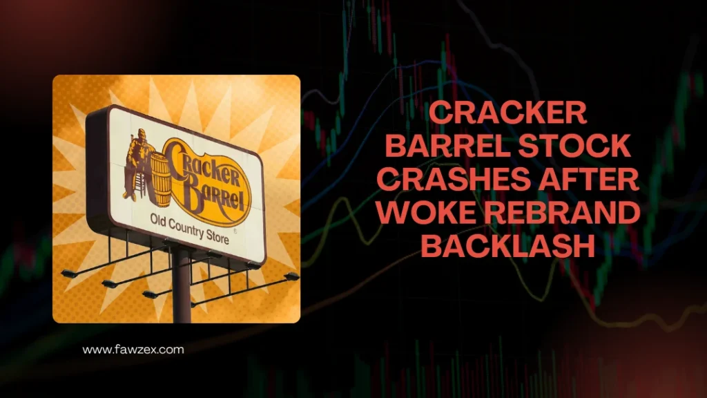 Cracker Barrel Stock Crashes After Woke Rebrand Backlash